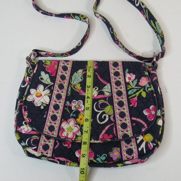 Vera Bradley Crossbody/Shoulder Bag Retired Pattern Ribbons - Picture 8 of 10